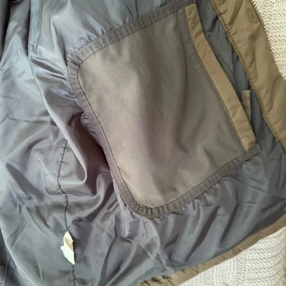 VTG LL Bean Vest Men's XL Dark Green Down Fill Zip Security Pocket Vintage - Picture 5 of 13